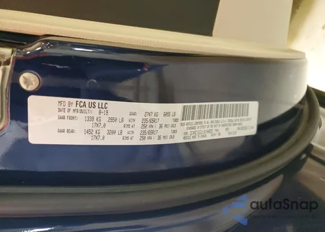 2020 Chrysler Pacifica Touring L Plus z USA, uszkodzony, nr VIN 2C4RC1EG1LR104825